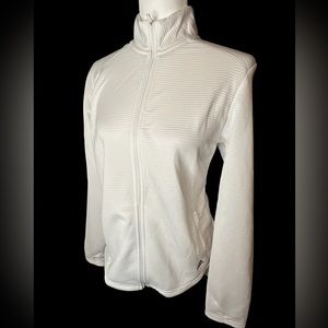 ADIDAS Golf jacket, white . Size large NWT